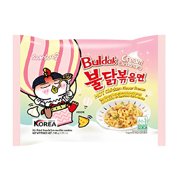 

Лапша Samyang Hot Chicken Cream Carbonara 140 г