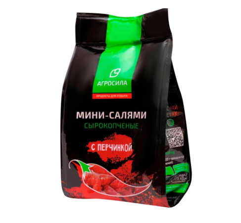 

Колбаски сырокопченые Агросила Мини салями с перчинкой, 50 г