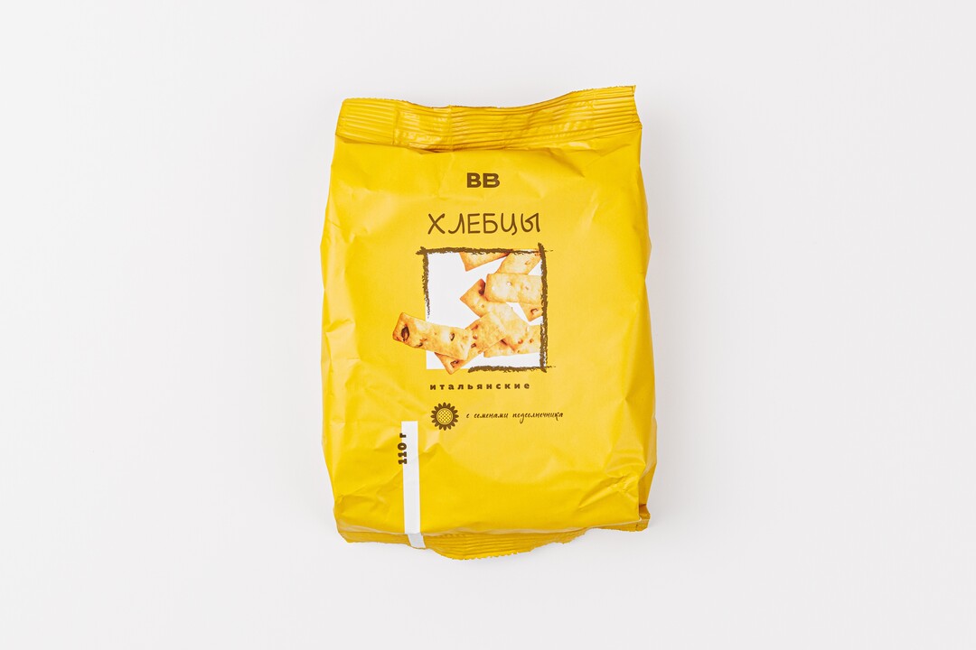 

Хлебцы итальянские с семенами подсолнечника 110 г