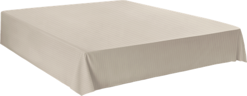 

Простыня Homeclub 200x220 см, бежевая, страйп-сатин