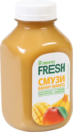 

Смузи Лента Fresh банан-манго 300 мл