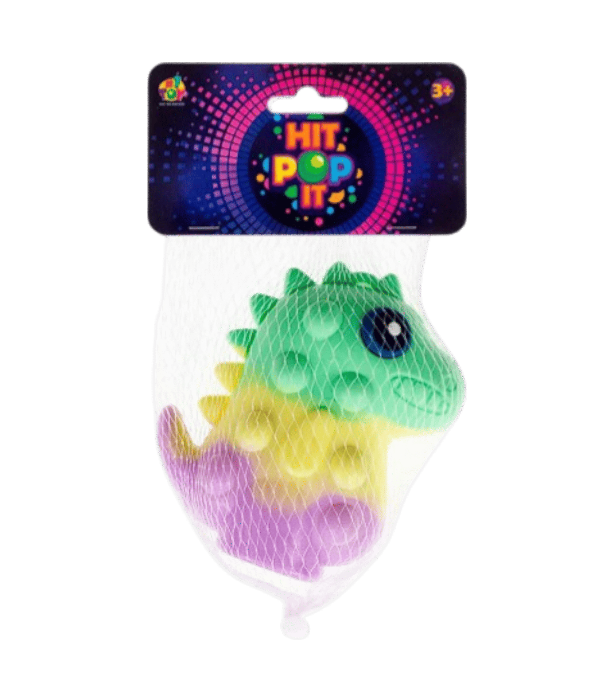 

Игрушка-антистресс 1Toy Жмяка Hit Pop It Динозавр цвет в ассортименте 1 шт