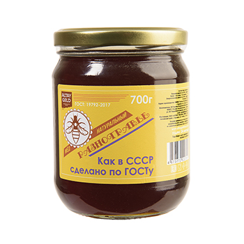 

Мёд Altay Gold разнотравье, Россия, 700 г