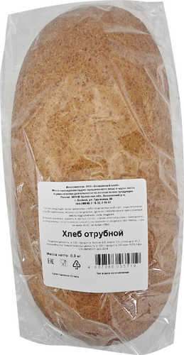 

Хлеб Болховский хлебокомбинат Отрубной 300 г