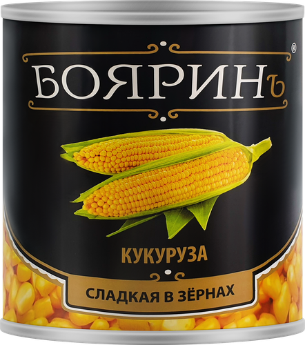 

Кукуруза Бояринъ сладкая ж/б, 2650 мл