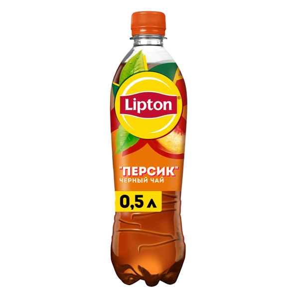 Холодный чай Lipton Персик 500 мл