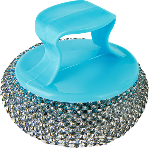 

Губка Homeclub жесткая с ручкой 7.5-8 х 6 см