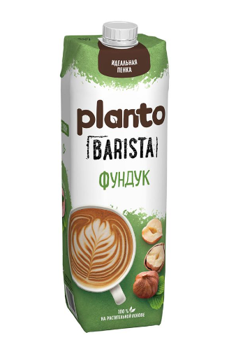 Напиток ореховый Planto Barista Фундук обогащенный кальцием 1 л