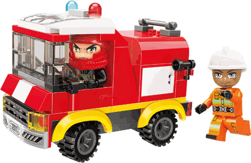 

Конструктор QMAN Пожарная служба в ассортименте, 91-110 деталей