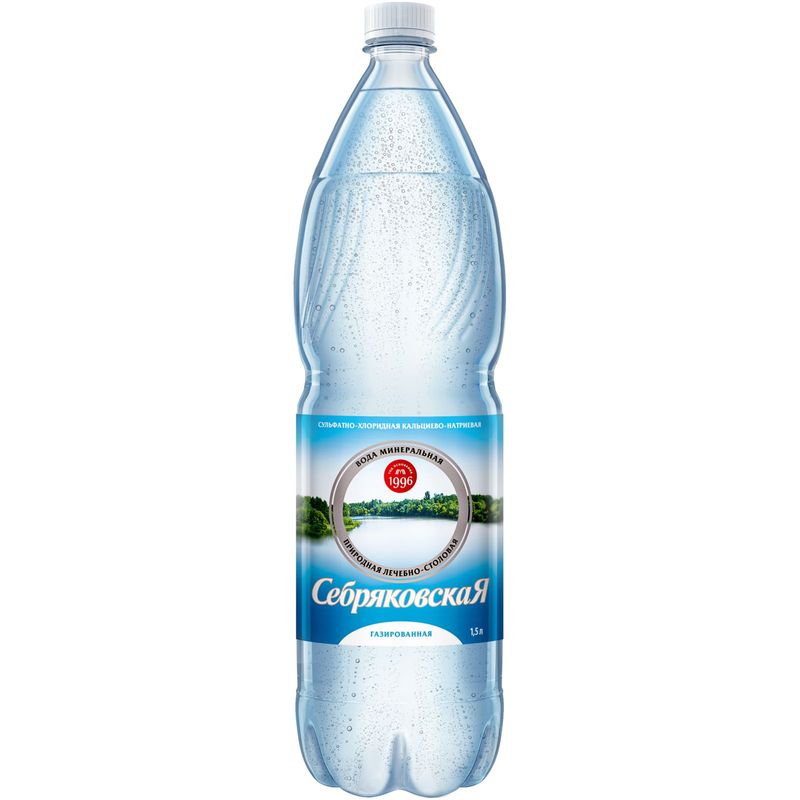 

Вода Себряковская минеральная газированная 1500 мл