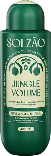 Шампунь Solzao Объем от корней и уплотнение 400 мл