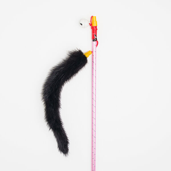 Игрушка для кошек Rurri Дразнилка Норковый хвостик Амадей