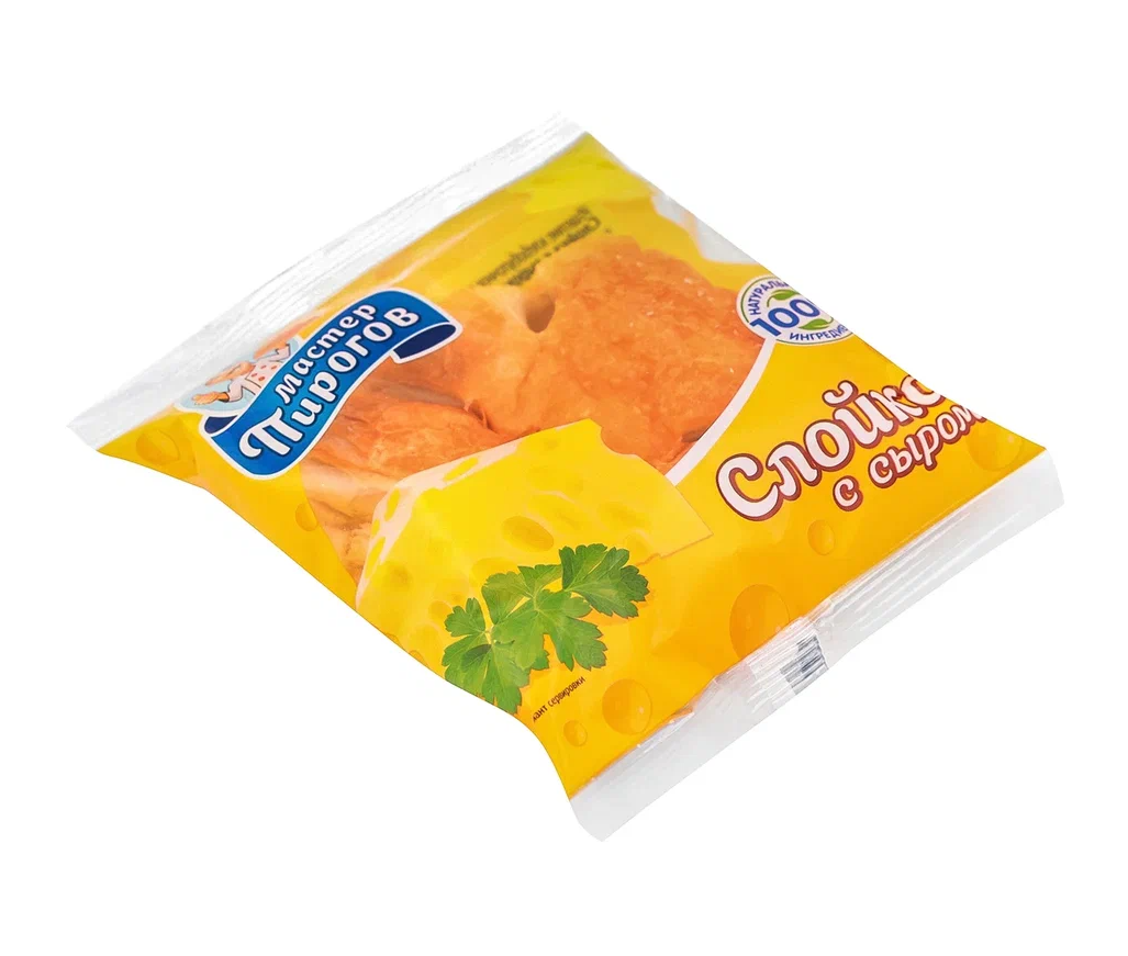 

Слойка Мастер Пирогов с сыром 70 г