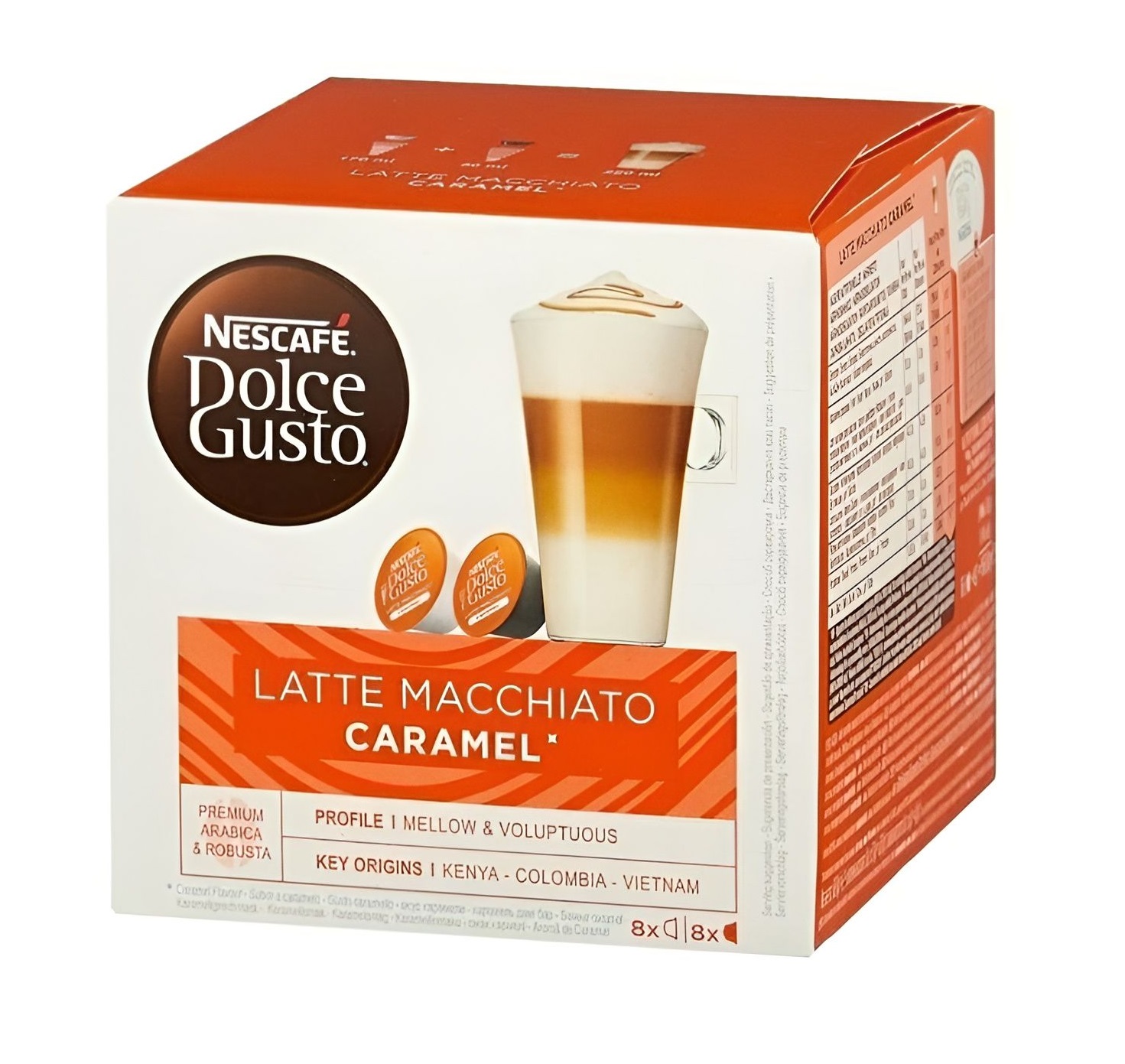 

Кофе в капсулах Nescafe Dolce Gusto Латте Маккиато 146 г