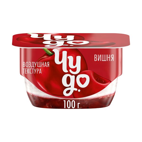Творог взбитый Чудо Вишня 4.2% 100 г
