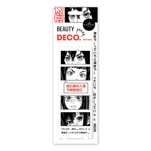 Татуировка для тела переводная Deco Japanese Miamitats Emotional