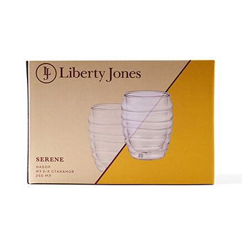 

Набор из 2-х стаканов Liberty Jones Serene 250 мл