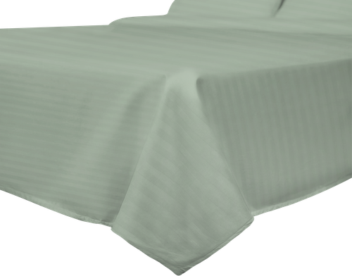 

Простыня HOMECLUB 200x220см, оливковая, страйп-сатин