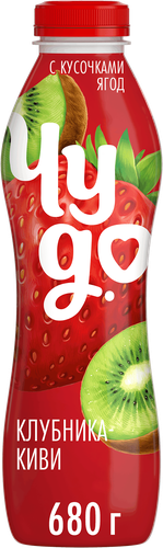 

Йогурт питьевой Чудо Клубника-киви 1.9% 680 г
