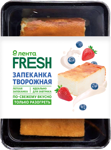 

Запеканка Лента Fresh творожная 200 г