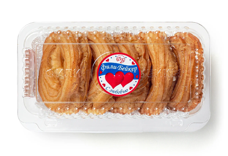 

Пирожные Фили-Бейкер Кольца заварные 300 г