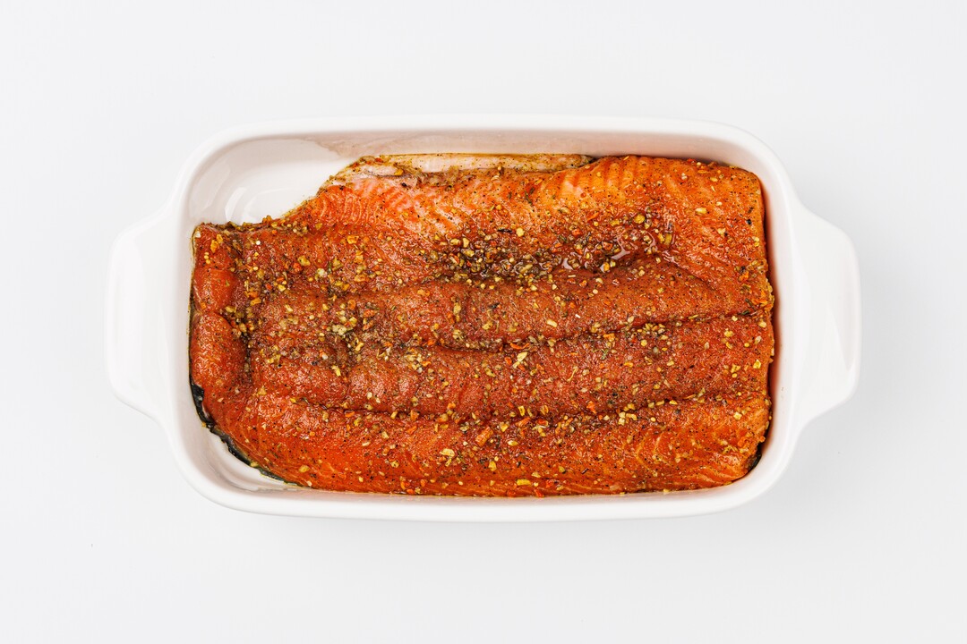 

Семга филе в маринаде вес