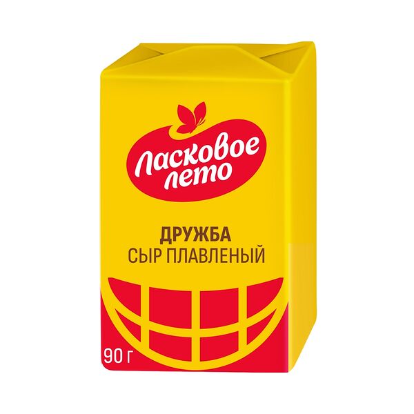 Сыр плавленый Дружба ласковое Лето 45%