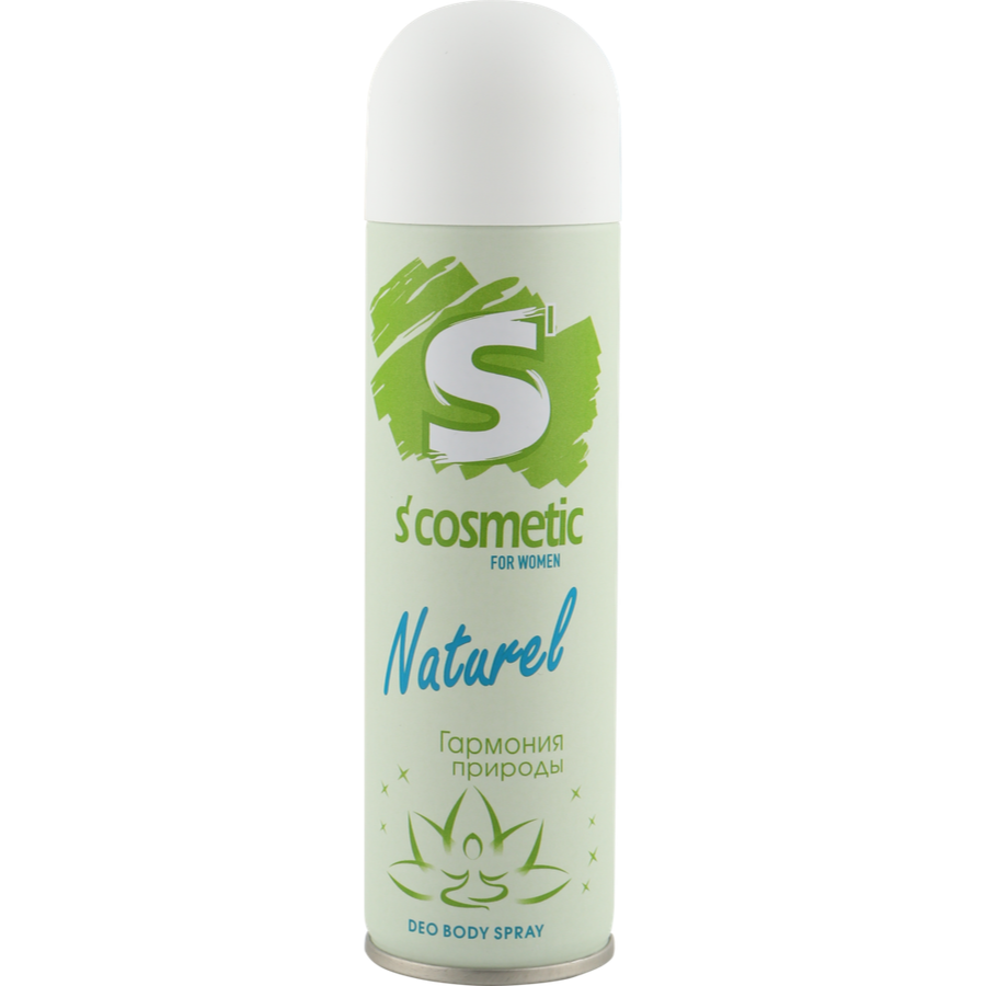 

Дезодорант-спрей S'cosmetic Naturel женский 145 мл