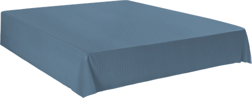 

Простыня HOMECLUB 220x240см, синяя, страйп-сатин