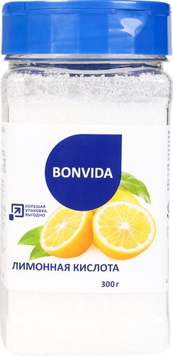 Кислота лимонная Bonvida 300 г