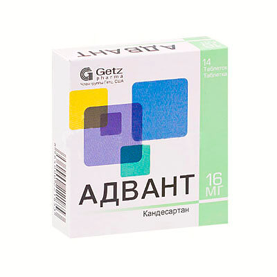 Адвант 16 мг, №14, табл.