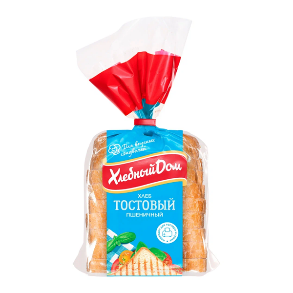 Хлеб Хлебный дом тостовый пшеничный 350 г