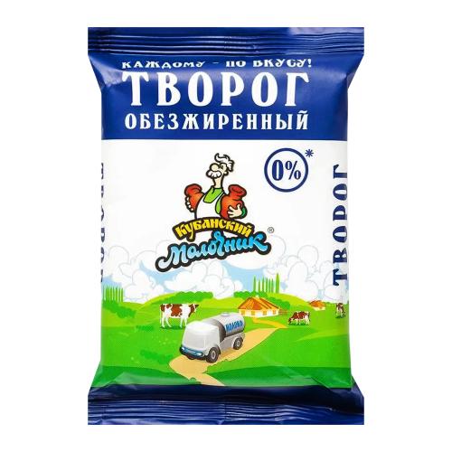 

Творог Кубанский Молочник Уманский обезжиренный 0% 180 г