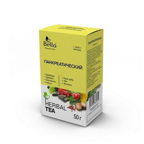 Панкреатический 50 гр, фито чай