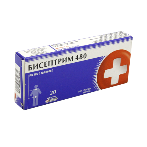 Бисептрим 480 мг № 20 табл.