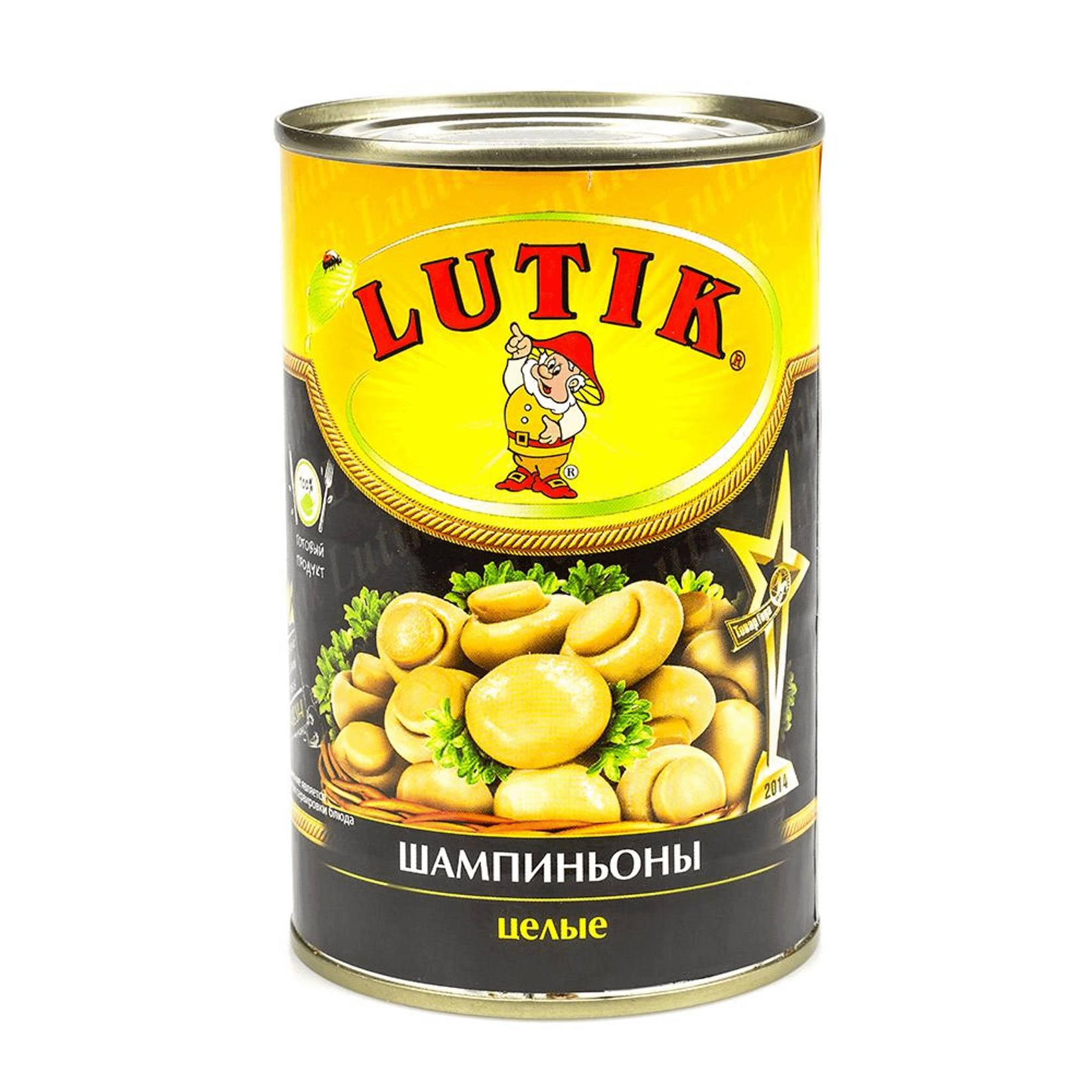 

Шампиньоны Lutik целые 400 г