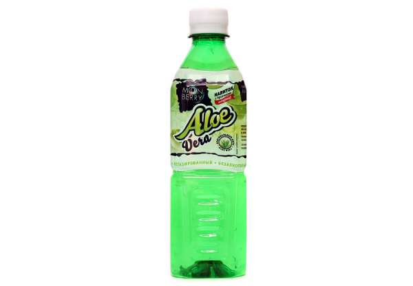 Напиток Moonberry с кусочками Алоэ 500 мл