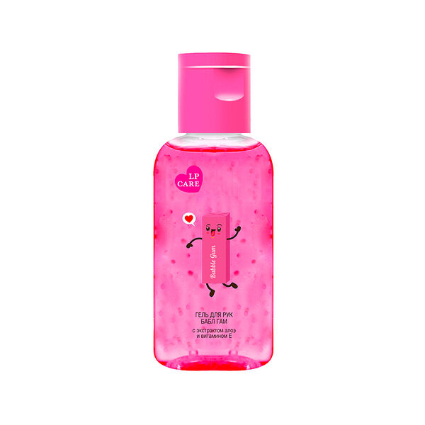 Гель-санайзер для ухода за кожей рук Lp Care Бабл Гам 50 мл