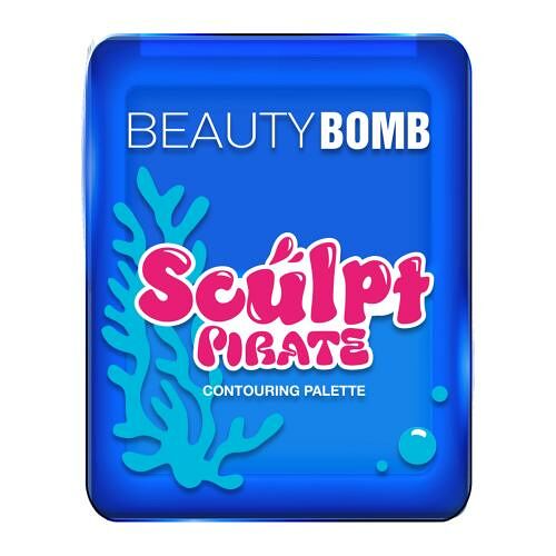 Палетка контуринга для лица Beauty bomb Jelly Pirates Sculpt Pirate тон 01 7 г