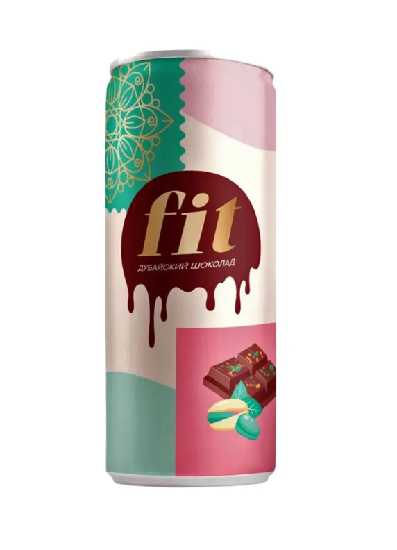 

Напиток Fit Дубайский шоколад газированный 450 мл