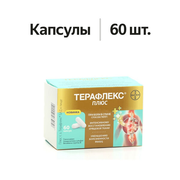 Терафлекс Плюс капсулы 60 шт
