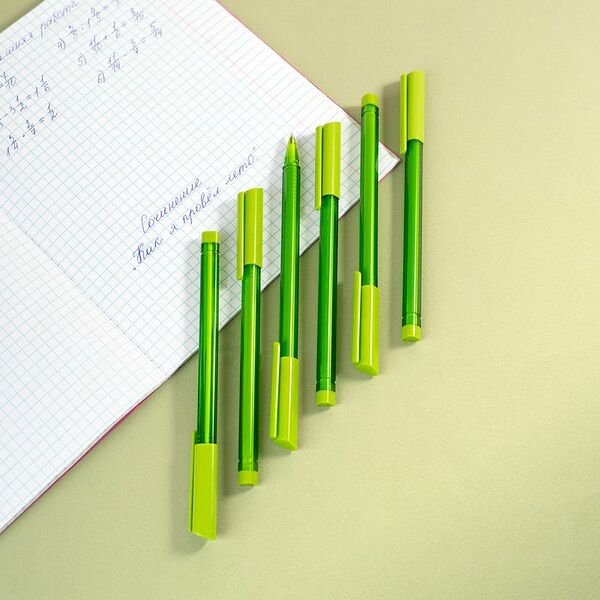 Набор шариковых ручек для правильного письма, СОЮЗ, 6 шт., в ассортименте