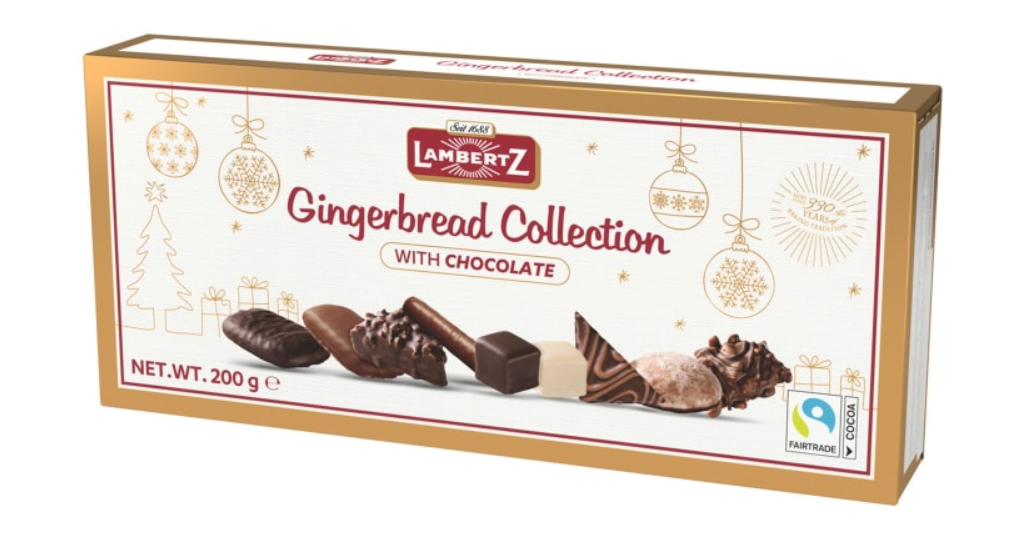 

Набор кондитерских изделий Lambertz Gingerbread Collection, пряники в сахарной глазури, 200 г