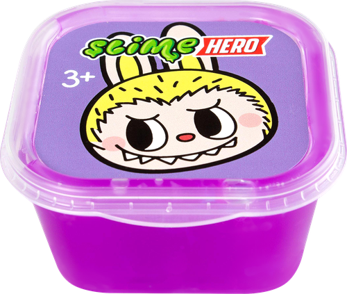 

Слайм Slime Hero с блестящей слюдой 1 шт. цвет в ассортименте