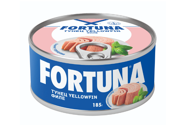 Тунец Fortuna филе Yellowfin 185 г