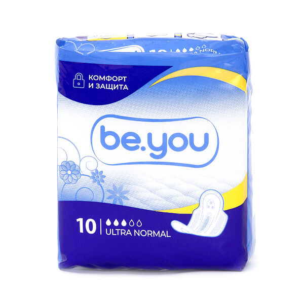 Прокладки Be.you ultra normal 10 шт
