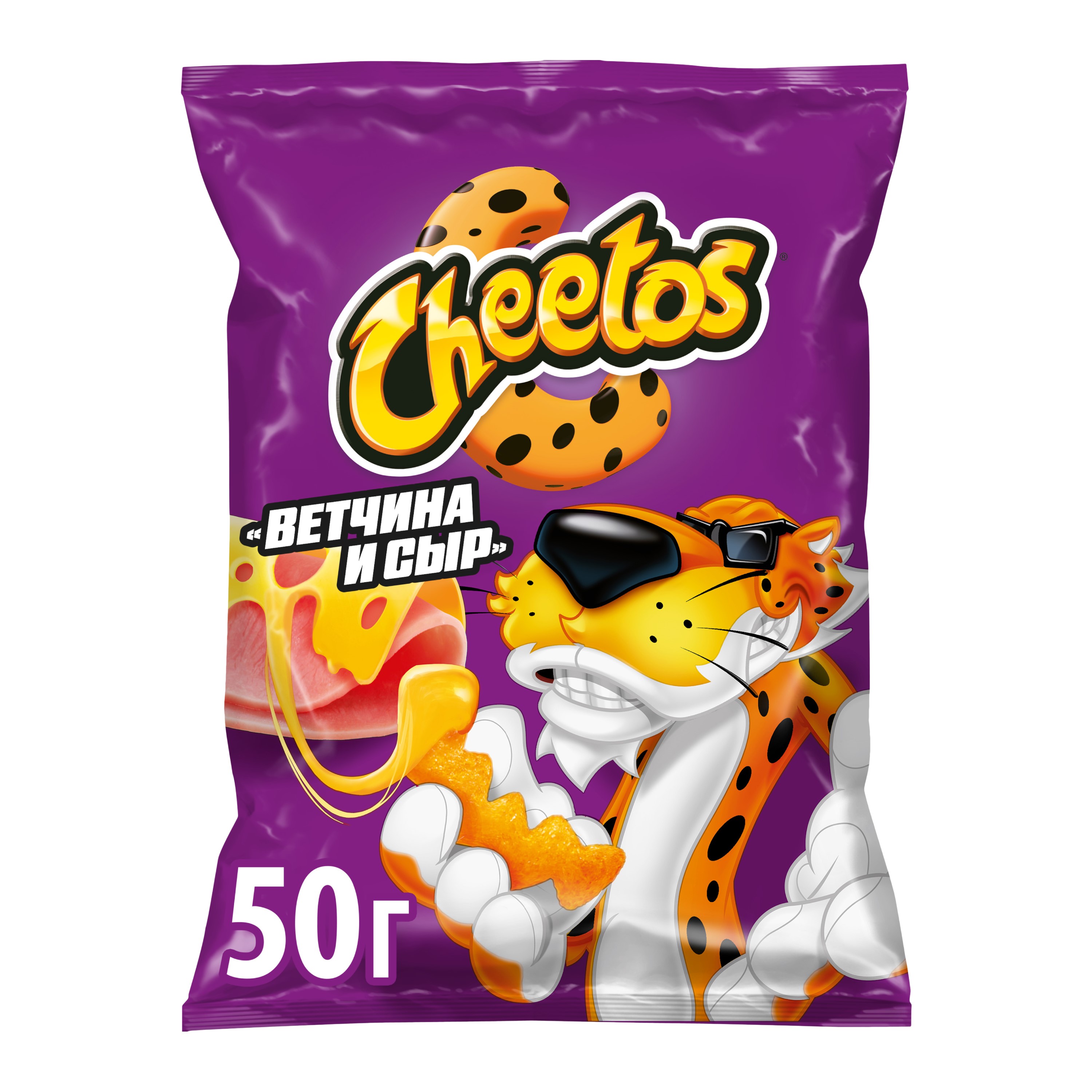 

Кукурузные снеки Cheetos Ветчина и сыр 50 г