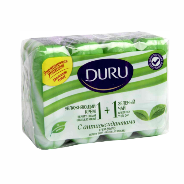 

Крем-мыло Duru 1+1 Зеленый чай 4 шт. 320 г