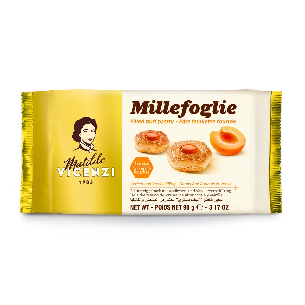 

Печенье Matilde Vicenzi Biscotti слоеное абрикос-ваниль 90 г