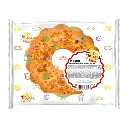 

Корж Мэри Песочный с орехами 70 г